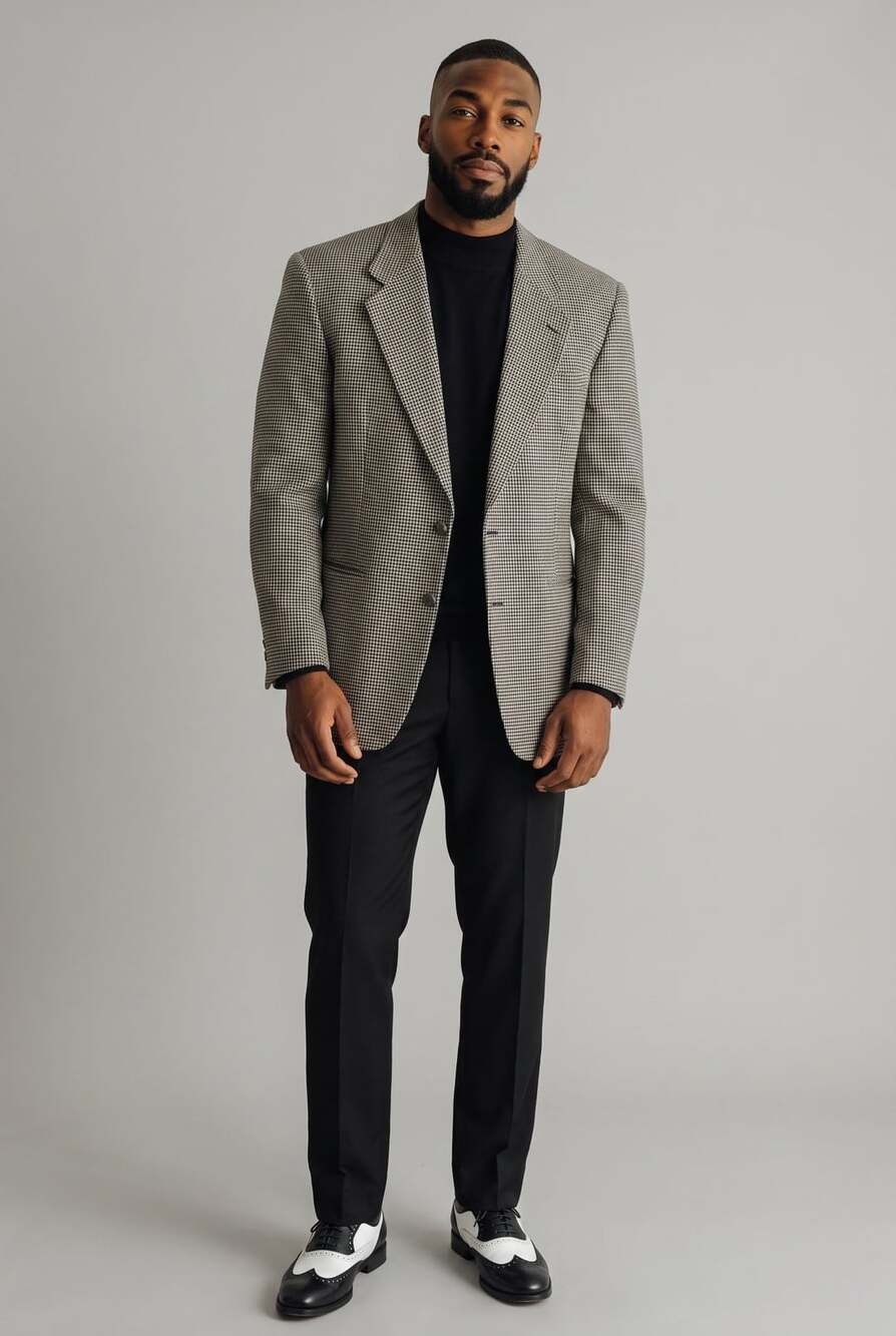 Canali Milano for Bloomingdale's Houndstooth Wool Sport Coat Blazer